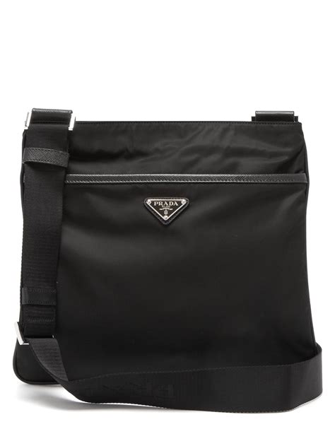 prada mens messenger bag price|Prada men's cross body bag.